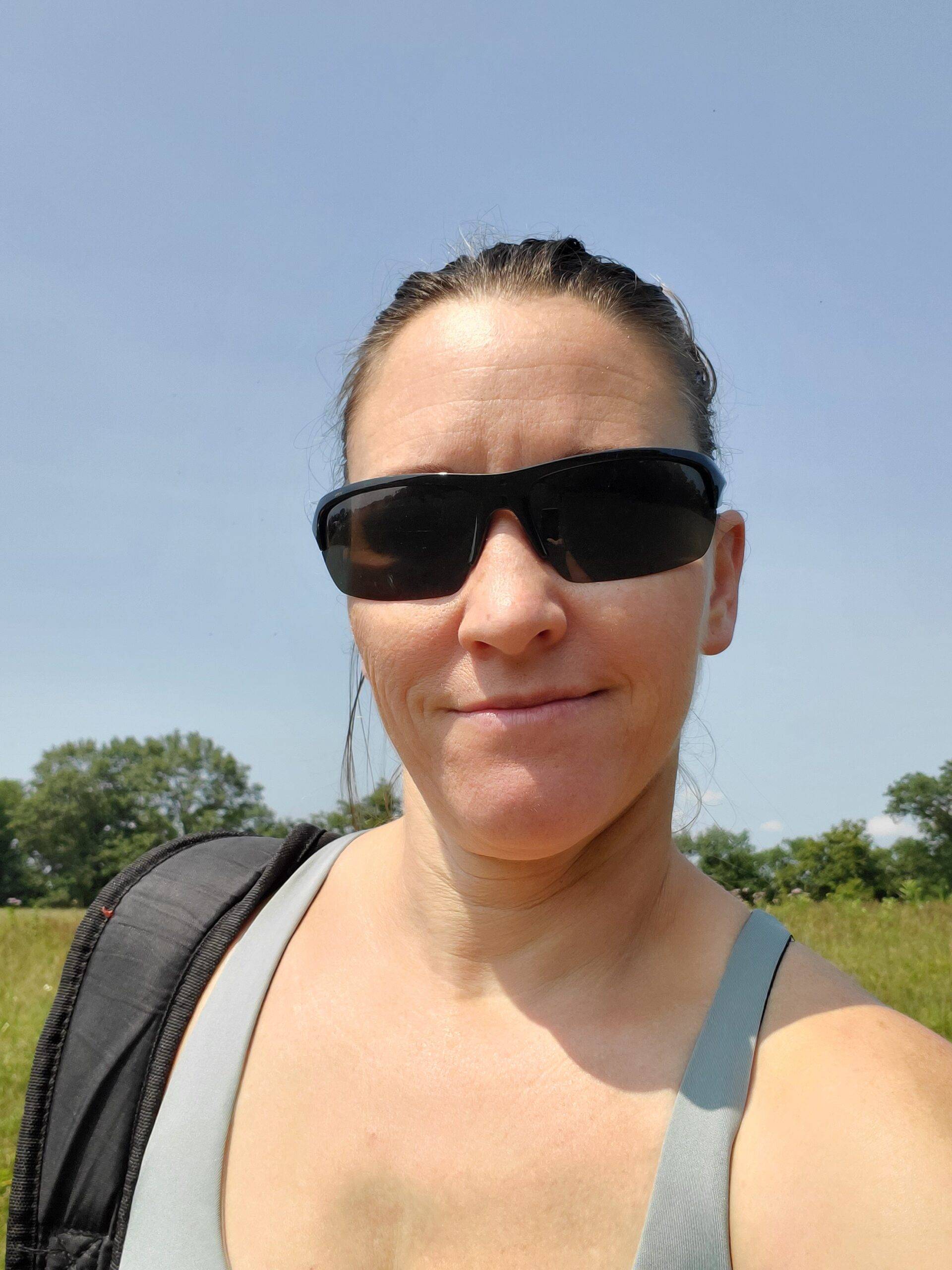 Heather Brown, founder of a U-pick fruit and nut farm in Southern Wisconsin