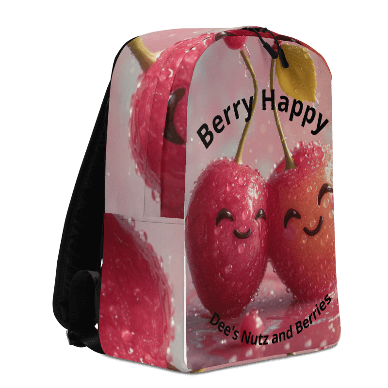 Berry Happy Minimalist Backpack - Image 3